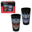Transformers Decepticons and Autobots Pub Glasses 2-Pack
